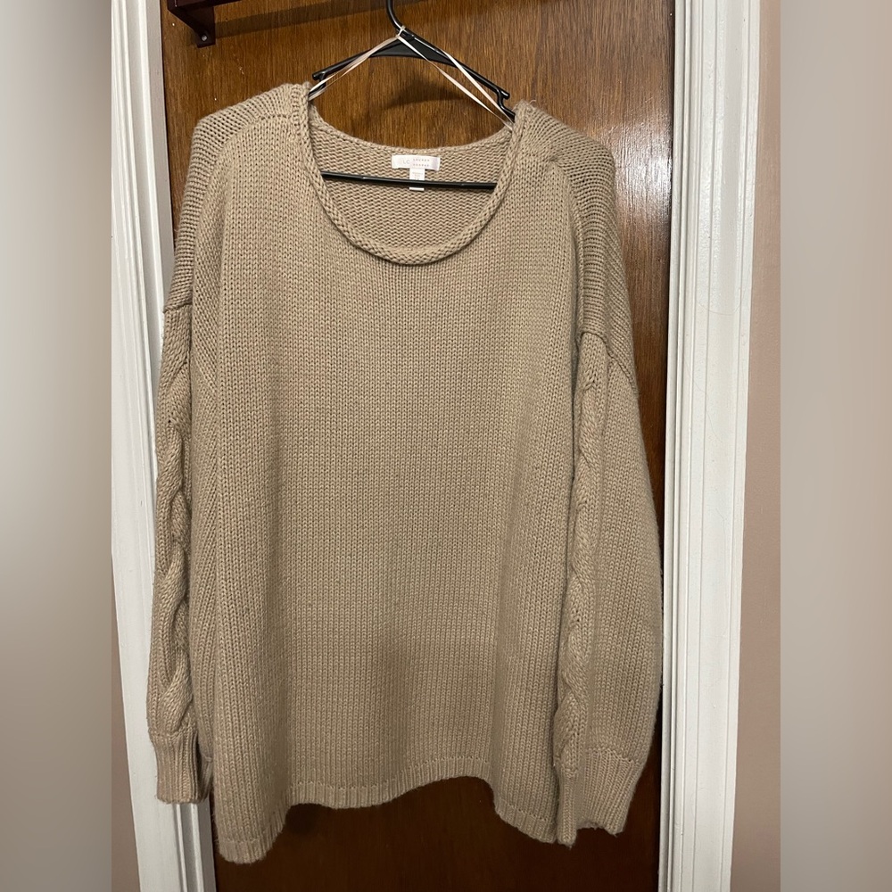 Lauren Conrad XXL tan sweater